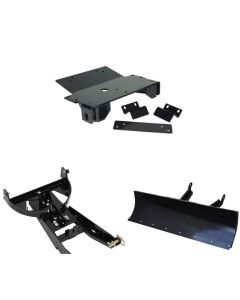 Denali Black UTV Snow Plow Kit For Can-Am Maverick 1000R 4x4 XRS 2013-2018