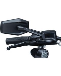 Kuryakyn Hex Mirrors Satin Black