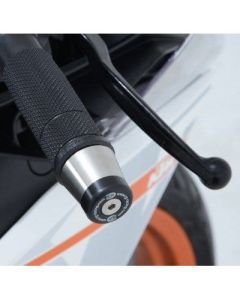 R&G Racing Black Bar End Sliders For 2019-2020 Honda CBR500R