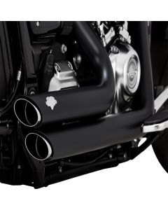 Vance & Hines Shortshots Staggered 2-2 Full Exhaust System Black 47335