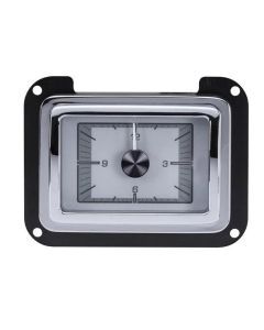 Dakota Digital 1940 Ford Car Analog Clock Gauge for HDX System Silver HLC-40F-S