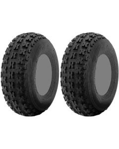 Pair 2 ITP Holeshot 21x7-10 ATV Tire Set 21x7x10 21-7-10