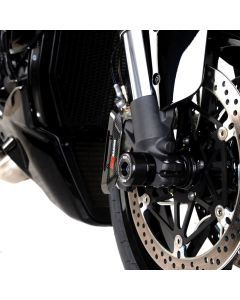 R&G Racing Black Fork Protectors For 2023-2024 Ducati Diavel V4 FP0276BK
