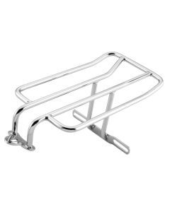 Bikers Choice Luggage Rack For - 301036 2-Up Seat Chrome