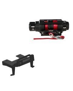 Viper 6000lbs V3 Winch Red Rope With Mount For Can-Am Commander 1000 2010-2021