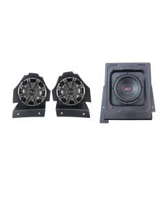 SSV Works Behind Seat 6.5" Kick Speaker Pods And Subwoofer Box For Polaris Slingshot 15-21