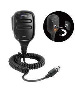 Rugged Radios Hand Mic for GMR45 Mobile Radio with Scosche MagicMount HM-GMR45
