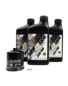 Klotz Synthetic 5W/50 Oil Change Kit with Hiflo Filter For Polaris RZR XP Turbo S