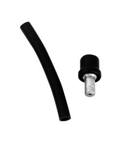 Modquad Billet Gas Cap Breather Valves 3" Hose Black