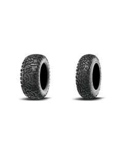 Pair of Maxxis Workzone Bias 26x9R-12 And 26x11R-12 Tires (2)