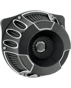 Harley XL883N Sportster Iron 883 09-13Deep Cut Inv. Air Cleaner Blk Arlen Ness