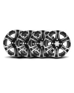 ITP Set of Four SS312 Alloy Wheels 14x6 4/137 12mm 4+2