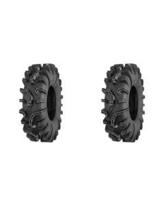 Set of 2 QUADBOSS QBT673 Front/Rear Tires 30x10R-14 6-ply
