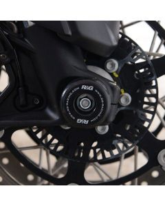 R&G Racing Black Fork Protectors For 2023-2024 Moto Guzzi V100 Mandello