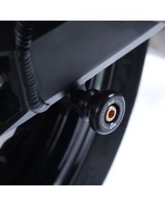 R&G Racing Black Cotton Reels For 2017-2024 Kawasaki Z900 ZR900