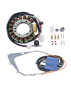 RMStator Stator Stator And Crankcase Cover Gasket And Ignition Coil Kit RM22862