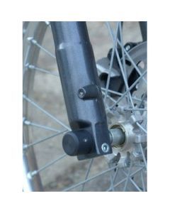 R&G Racing Black Fork Protectors For 2008-2024 Honda FMX650 FP0136BK