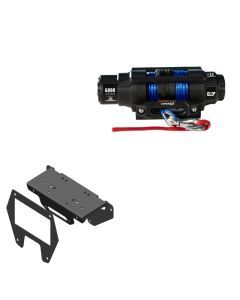 Viper 6000lbs V3 Winch Blue Rope With Mount For Polaris RZR Pro XP 2020-2022