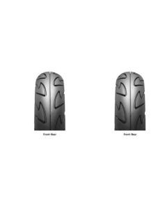 Bridgestone Front Rear 2.75-10 + 80/90-10 Hoop B01 Motorcycle Tire Set