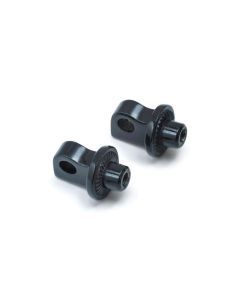 Kuryakyn Splined Adaptor Mounts for Victory Peg Black