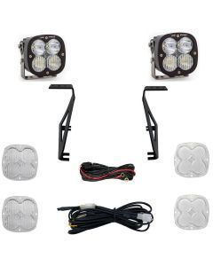 Baja Designs A-Pillar Light Kit Pair XL Pro Series Driving/Combo Pattern Clear Lens For Ford F-150 Raptor 2021-2023 448059