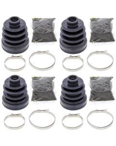 Complete Rear Inner & Outer CV Boot Repair Kit for Honda TRX650 Rincon 2003-2004