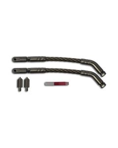 Straightline Performance Ice Scratchers with Replaceable Carbide Tip - Short