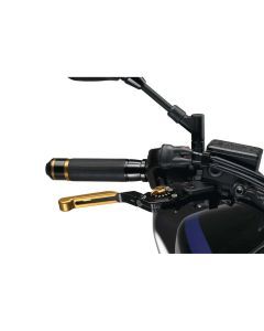 Puig 3.0 Brake Lever Extendable Foldable Black/Gold - 14ONO