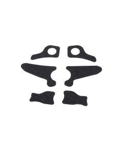 R&G Racing Black Boot Guard Kit For 2021-2024 Kawasaki Z900RS ZR900 EZBG414BL