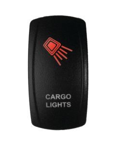 DragonFire Racing Laser-Etched Dual LED Switch - Cargo LightRed - 04-0096
