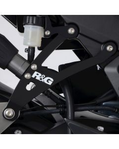 R&G Racing Black Exhaust Hanger For 2020-2024 Kawasaki Ninja 1000SX ZX1000