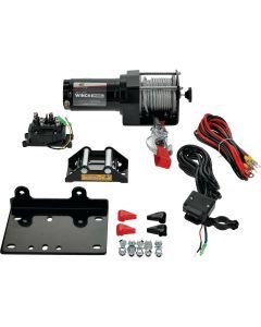 All Balls Expedition Winch - 3500 LB - Steel Cable - Handlebar Switch - 2 Bolt