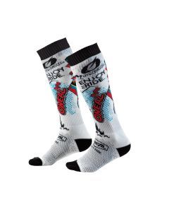 O'Neal Pro MX Villain White Socks - 0356-742