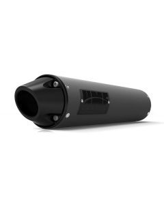 HMF Muffler Can-Am Outlander L 15-22 Gun Metal Performance Slip On Exhaust Blackout Euro End Cap