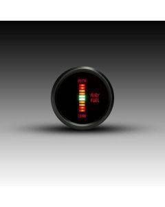 Intellitronix LED Digital Air/Fuel Ratio Gauge - Black Faceplate With Black Bezel