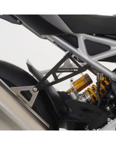R&G Racing Black Exhaust Hanger For 2021-2024 Triumph Speed Triple 1200 RS