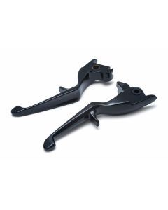 Kuryakyn Black Trigger Finger Handlebar Control Levers Harley 2014-2016 Bagger