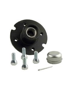 Emergency Hub Repair Kit for Tapped Hub 4 on 4" Bolt Circle 1 Straight Spindle