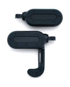 Kuryakyn Heavy Industry Switchblade Footpegs Black