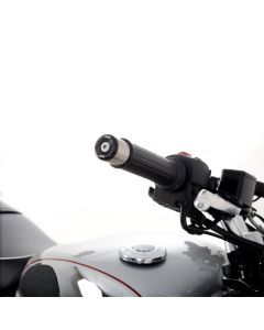 R&G Racing Black Bar End Sliders For 2023-2024 BSA Gold Star BE0213BK