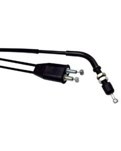 Motion Pro Black Vinyl Push - Pull Throttle Cable +3.0" Set 10-0122