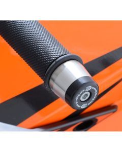 R&G Racing Black Bar End Sliders For 2018-2019 Husqvarna SVARTPILEN 401