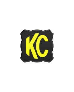 KC HiLiTES FLEX ERA 1 - Light Cover - Black / Yellow KC Logo 5328