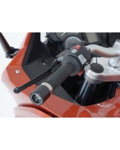 R&G Racing Black Bar End Sliders For 2013-2018 BMW F800GT BE0073BK