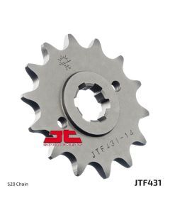 JT Sprockets Front Steel Sprocket 14 Tooth 14T 520 Chain For Suzuki RM250 N,T 1979-1980 JTF431.14