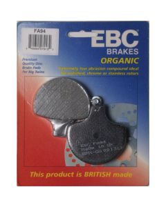 EBC 1 Pair Premium SFA Organic OE Replacement Brake Pads MPN FA94