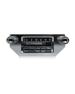 Custom Autosound 1977-82 Corvette Slidebar Car Stereo with Bluetooth