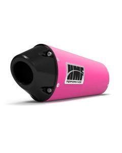 HMF Muffler Yamaha YFZ 450 04-13 Pink Performance Slip On Exhaust Black Euro End Cap Side Mount