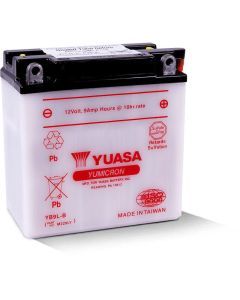 Yuasa Conventional YB9LB 12 Volt Battery YUAM229LY