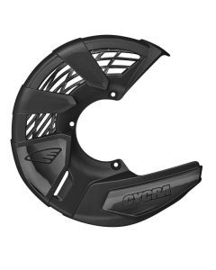 Cycra Tri-Flow Disc Cover Black - 1CYC-1096-12